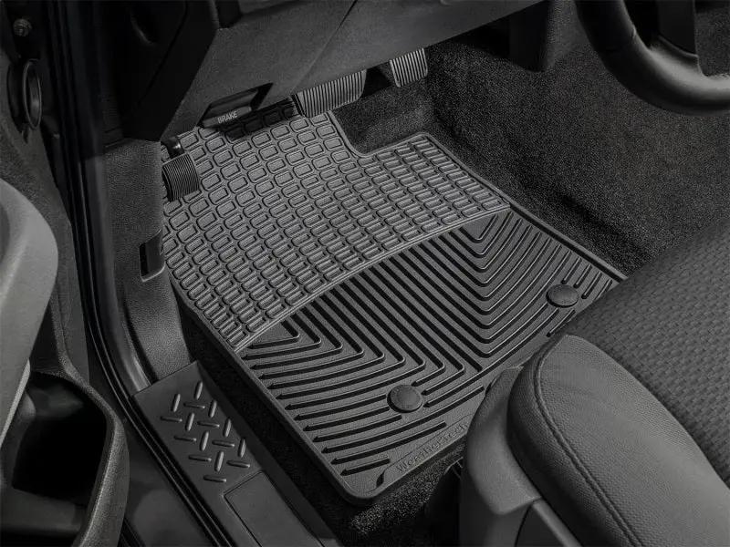 WeatherTech WT Rubber Mats - Front - Blk by WeatherTech
