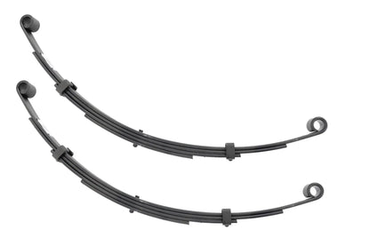 Rough Country Front Leaf Springs | 4" Lift | Pair | International Scout II 4WD (1971-1980) by Rough Country