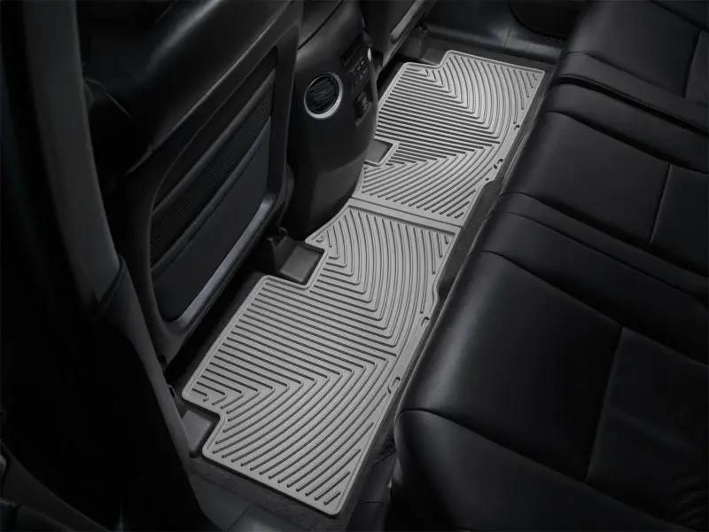 WeatherTech WT Rubber Mats - Rear - Grey by WeatherTech