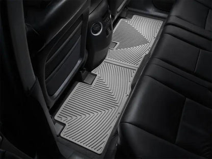 WeatherTech WT Rubber Mats - Rear - Grey by WeatherTech