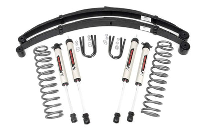Rough Country 3 Inch Lift Kit | RR Springs | V2 | Jeep Cherokee XJ 2WD/4WD (1984-2001) by Rough Country