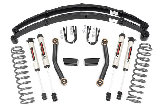 Kit de elevación de 3 pulgadas | Serie II | Muelles RR | V2 | Jeep Cherokee XJ (84-01)