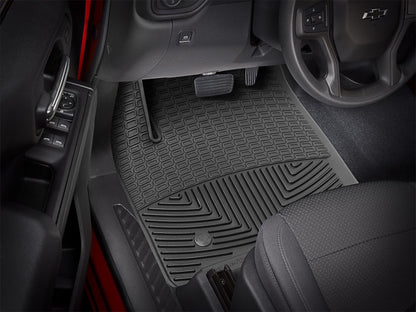 WeatherTech WT Rubber Mats - Front - Blk by WeatherTech
