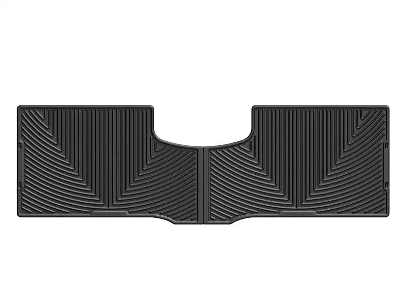 WeatherTech WT Rubber Mats - Rear - Blk by WeatherTech