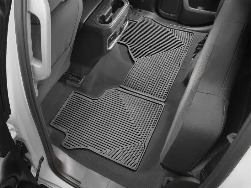 WeatherTech WT Rubber Mats - Rear - Blk by WeatherTech
