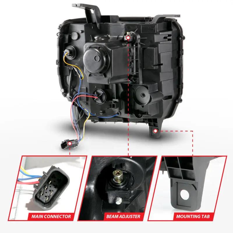 ANZO ANZ LED/Projector Headlights by ANZO