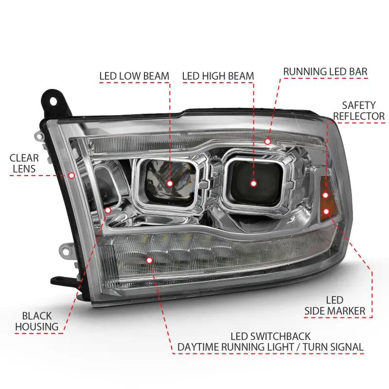 ANZO ANZ LED/Projector Headlights by ANZO
