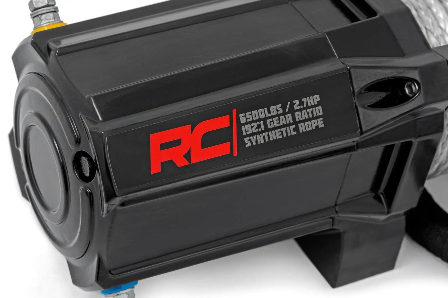 Rough Country 6500-LB Winch W/ Remote | UTV | Synthetic Rope by Rough Country