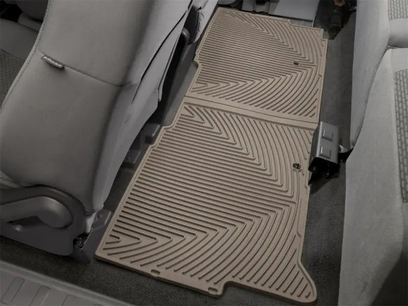 WeatherTech WT Rubber Mats - Rear - Tan by WeatherTech
