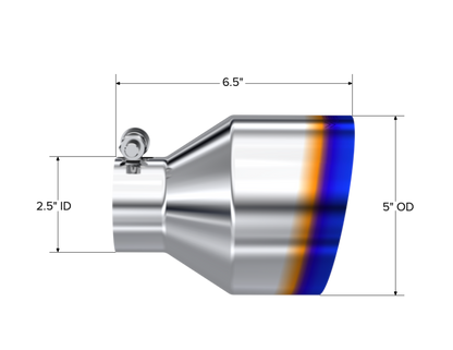 MBRP Univ Exhaust Tips SS by MBRP