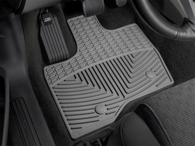 WeatherTech WT Rubber Mats - Front - Grey by WeatherTech