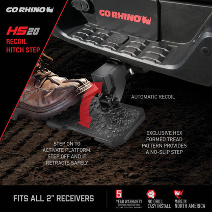 Go Rhino GOR Hitch Steps