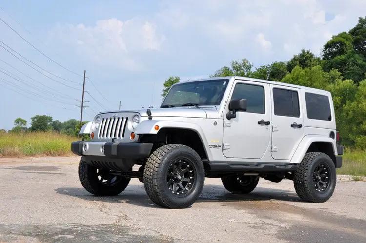 Rough Country 3.25 Inch Lift Kit | V2 | Jeep Wrangler Unlimited 2WD/4WD (2007-2018) by Rough Country