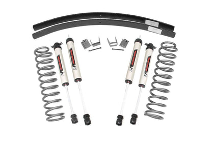 Rough Country 3 Inch Lift Kit | Rear AAL | V2 | Jeep Cherokee XJ 2WD/4WD (1984-2001)