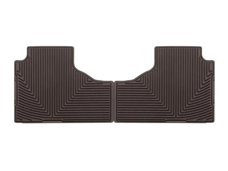 WeatherTech WT Rubber Mats - Rear - Cocoa by WeatherTech