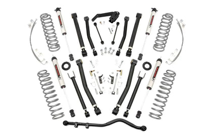 Rough Country 4 Inch Lift Kit | X-Series | V2 | Jeep Wrangler Unlimited 2WD/4WD (2007-2018) by Rough Country