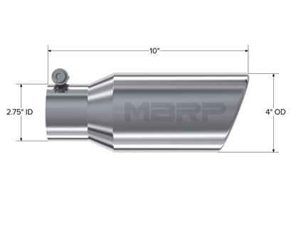 MBRP Univ Exhaust Tips SS