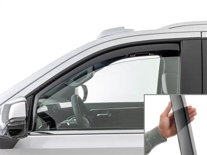 WeatherTech WT Deflector - Frnt - Drk Smk by WeatherTech