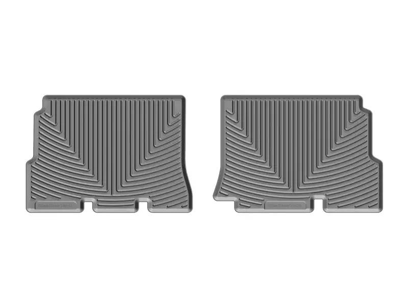 WeatherTech WT Rubber Mats - Rear - Grey by WeatherTech