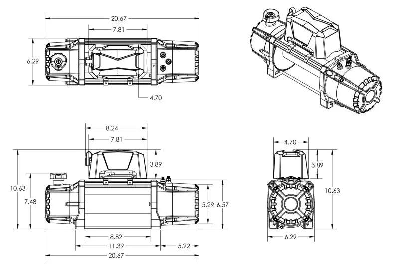 DV8 Offroad DVE Winches by DV8 Offroad