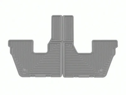 WeatherTech WT Rubber Mats - Rear - Grey by WeatherTech