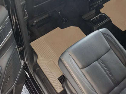 WeatherTech WT Rubber Mats - Rear - Tan by WeatherTech