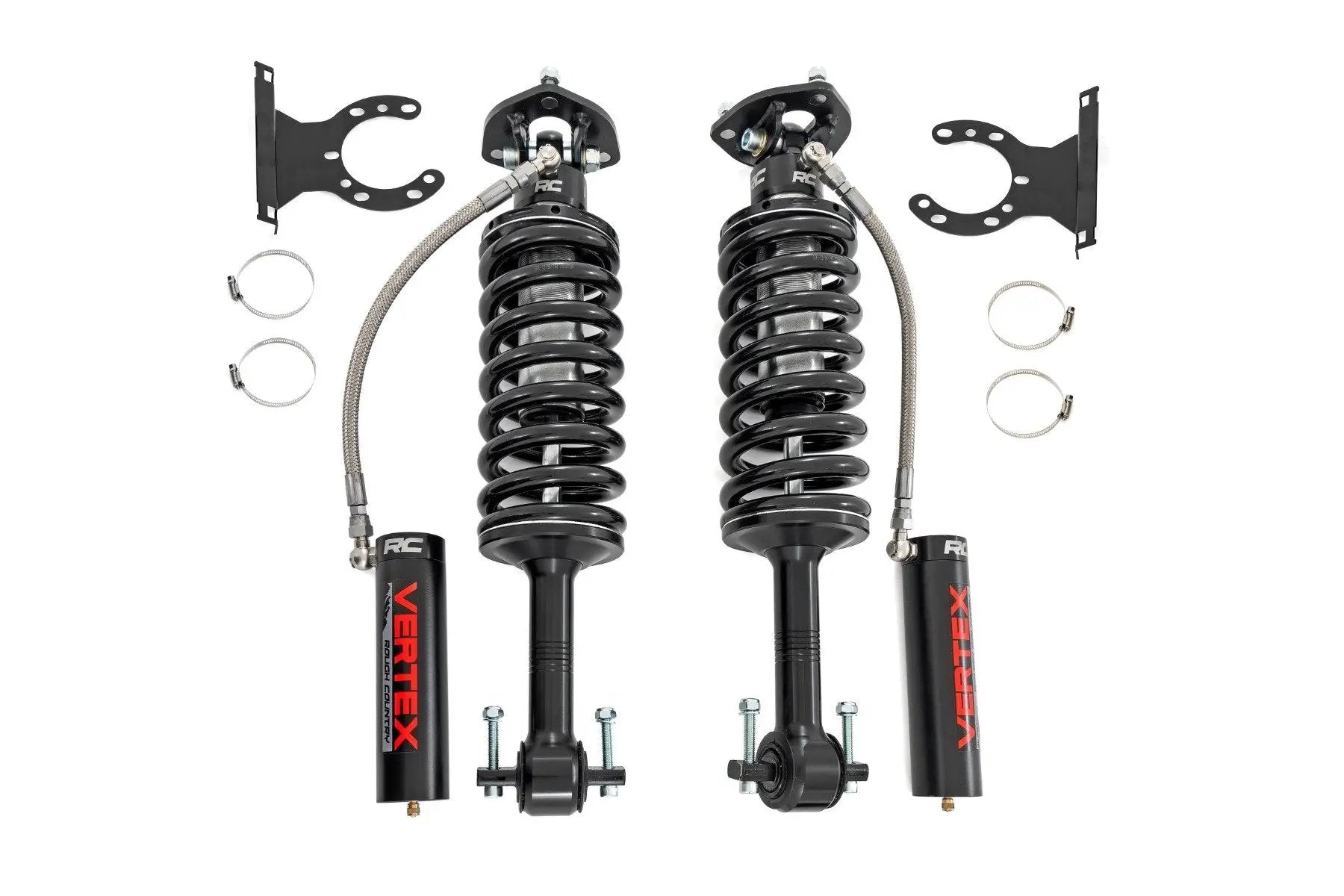 Rough Country Vertex 2.5 Reservoir Coilovers | Front | 5.5-6.5" | Ford F-150 4WD (14-25) by Rough Country