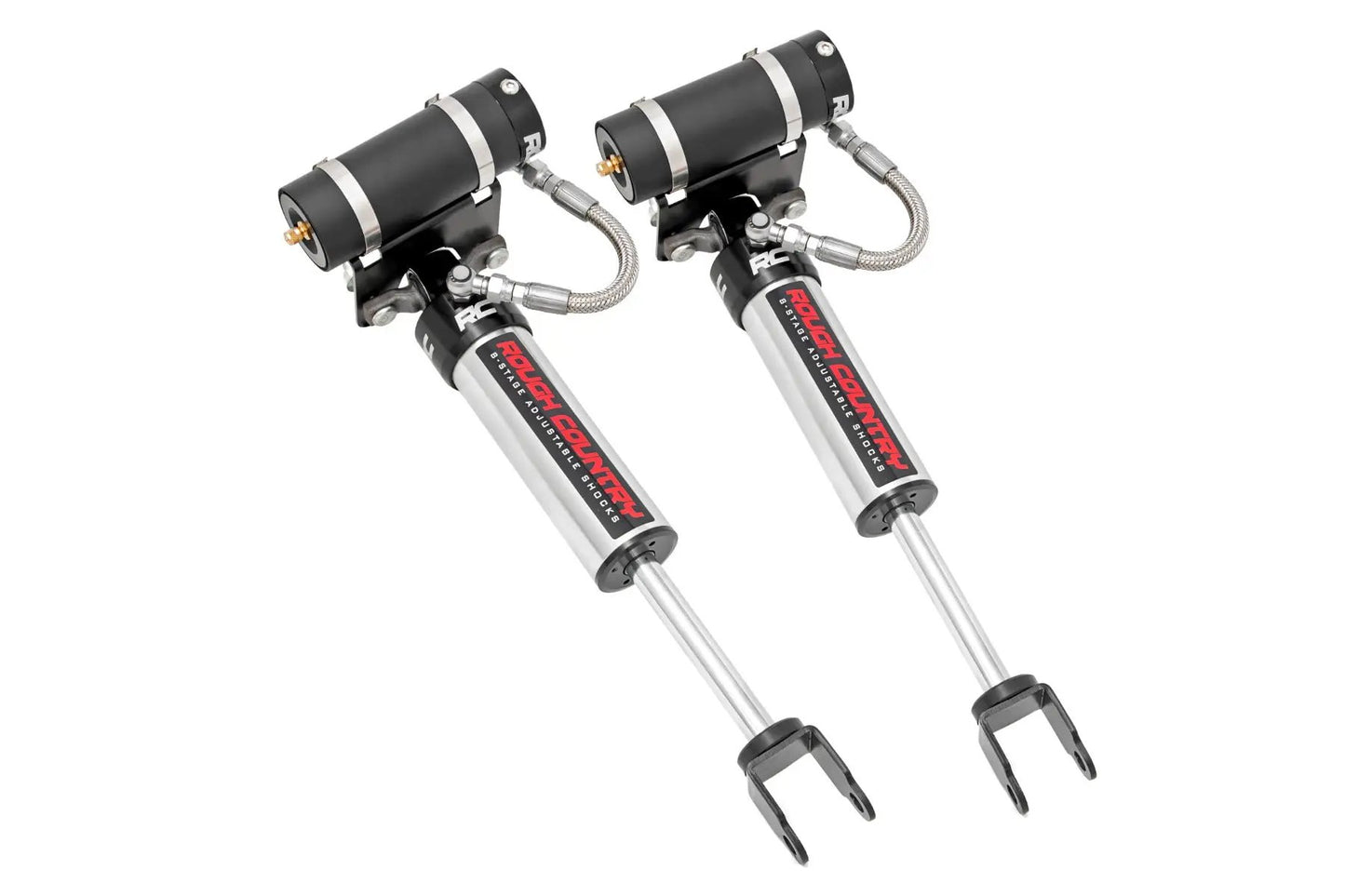Rough Country Vertex 2.5 Reservoir Front Shocks | 3.5" | Chevy/GMC 2500HD (20-26) by Rough Country