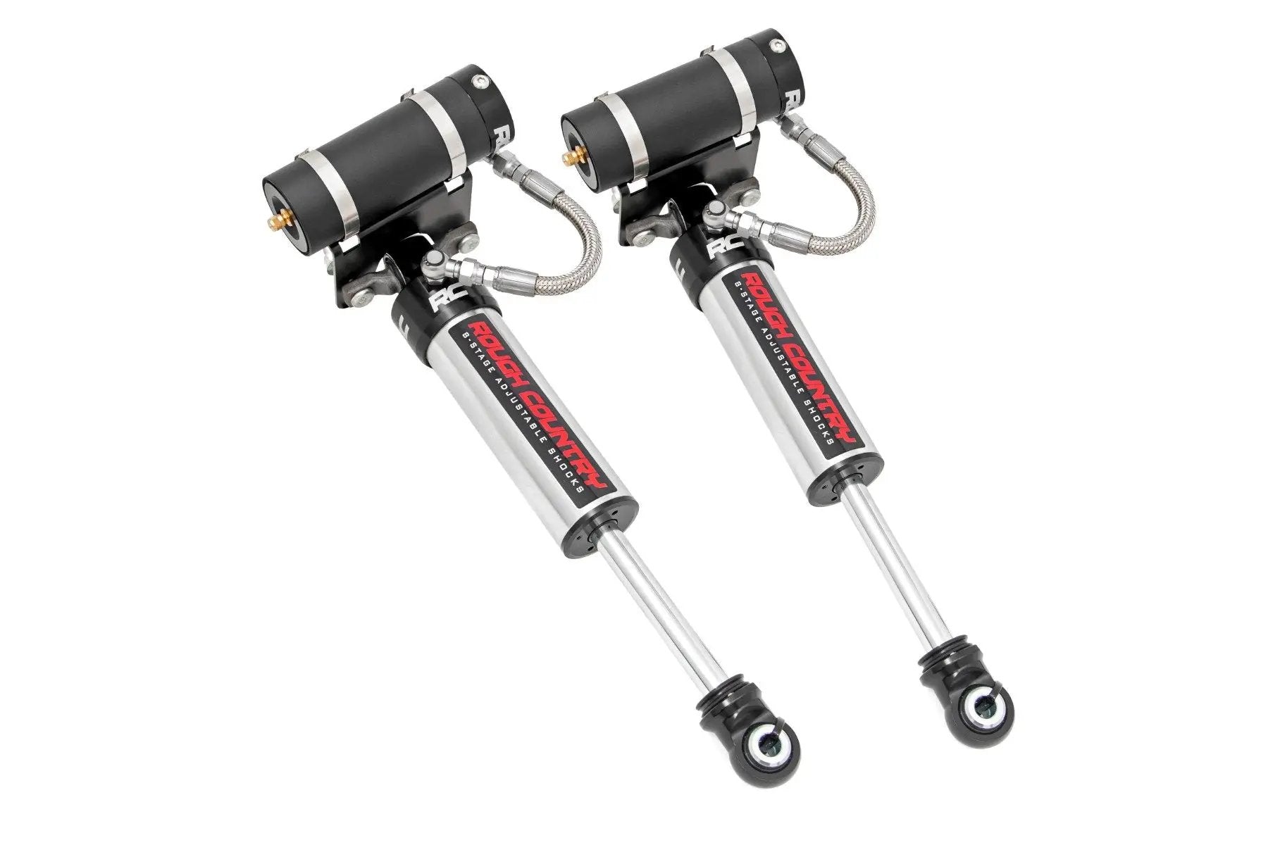 Rough Country Vertex 2.5 Reservoir Front Shocks | 5-7.5" | NTD Lifts Only | Chevy/GMC 2500HD/3500HD (11-26) by Rough Country