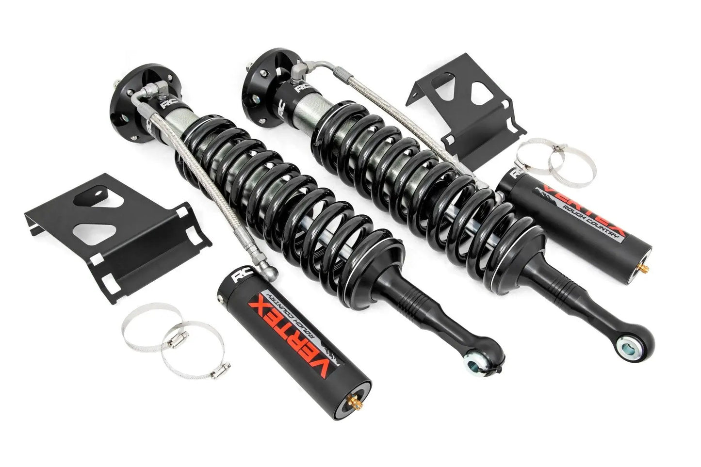 Rough Country Vertex 2.5 Reservoir Coilovers | Front | 3.5" | Toyota Tacoma 2WD/4WD (05-23) by Rough Country