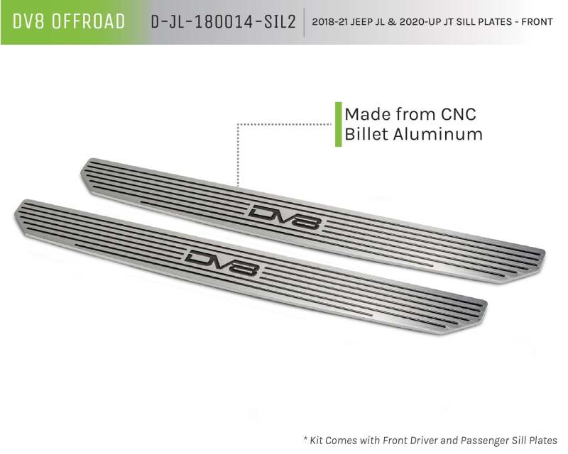 DV8 Offroad DVE Sill Plates