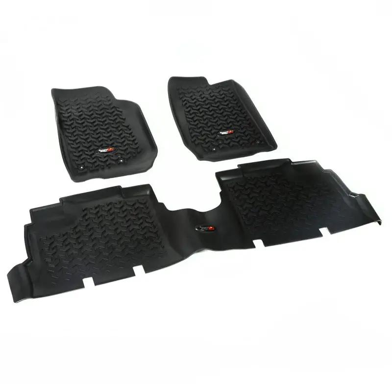 Rugged Ridge RUG Floor Liners - Black by Rugged Ridge