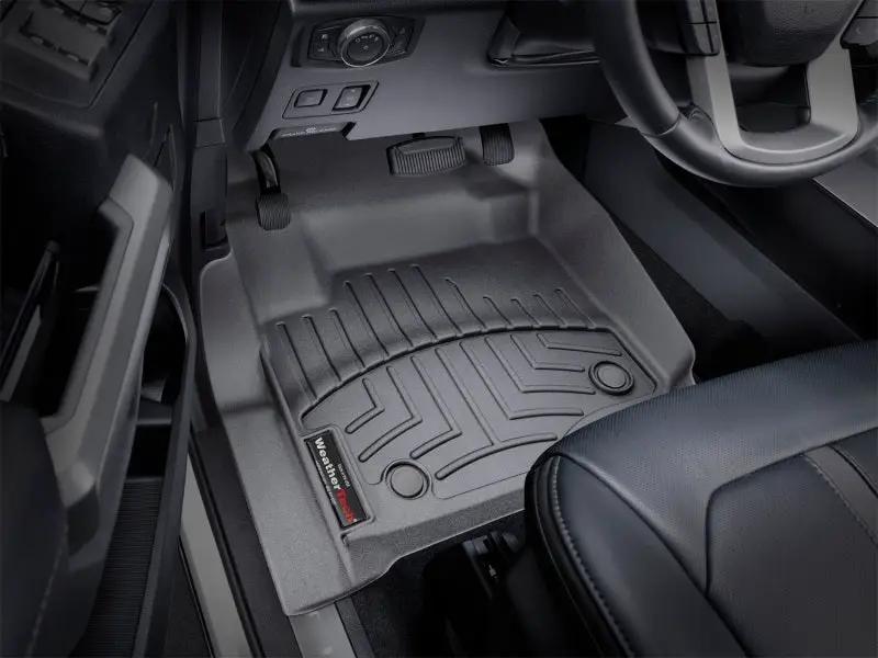 WeatherTech WT FloorLiner - Front - Blk by WeatherTech