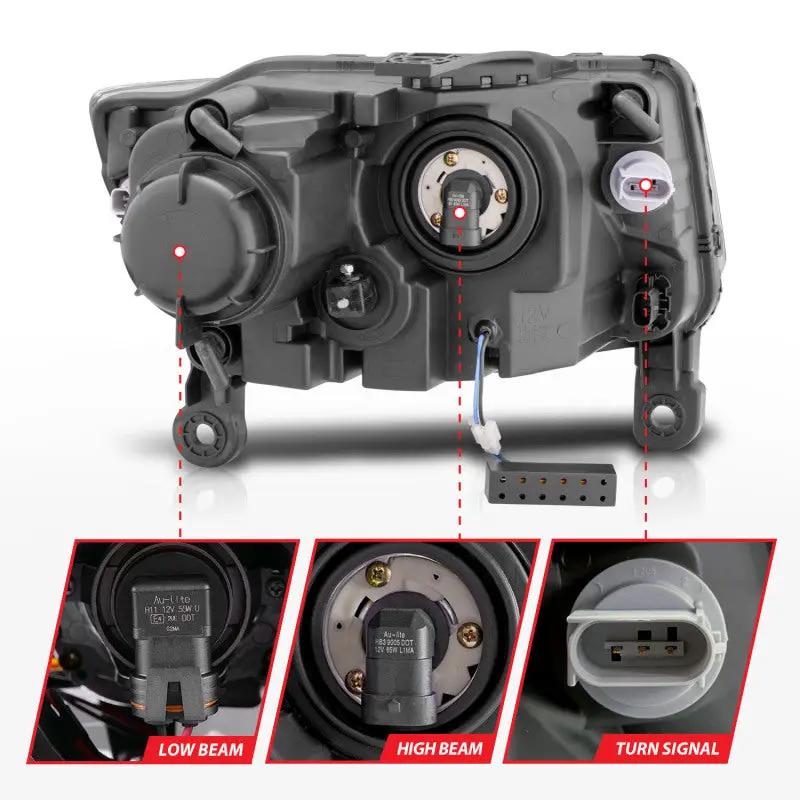 ANZO ANZ LED/Projector Headlights by ANZO