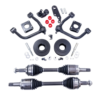 ReadyLift 3.0'' SST Lift Kit Front with 1.26'' Rear with Upper Control Arms with CV Axle by ReadyLift