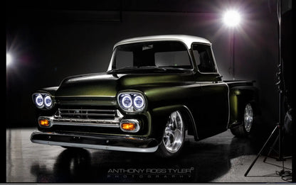 ORACLE Lighting Pre-Installed Lights 5.75 IN. Sealed Beam - Amber Halo by Oracle Lighting