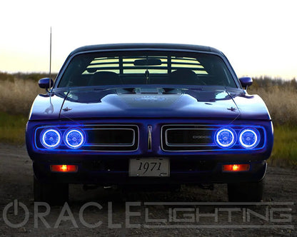 ORACLE Lighting Pre-Installed Lights 5.75 IN. Sealed Beam - ColorSHIFT Halo by Oracle Lighting