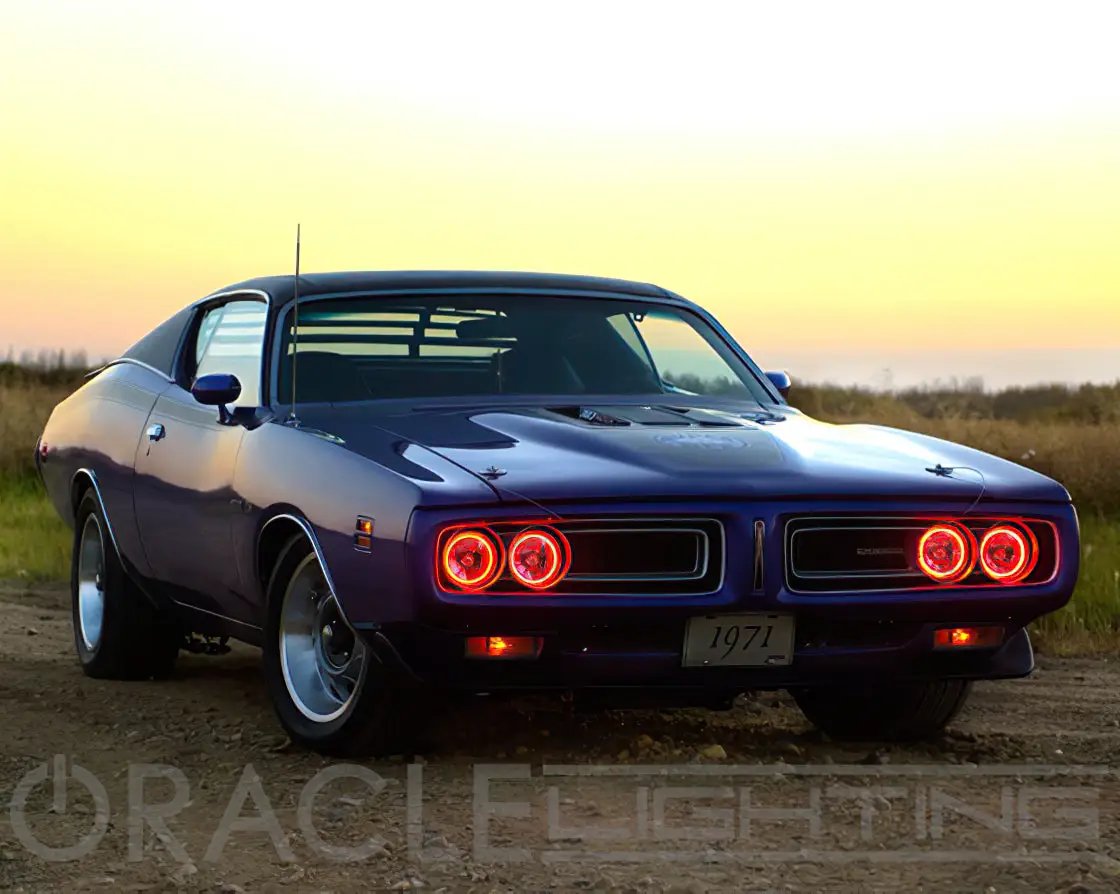 ORACLE Lighting Pre-Installed Lights 5.75 IN. Sealed Beam - ColorSHIFT Halo by Oracle Lighting