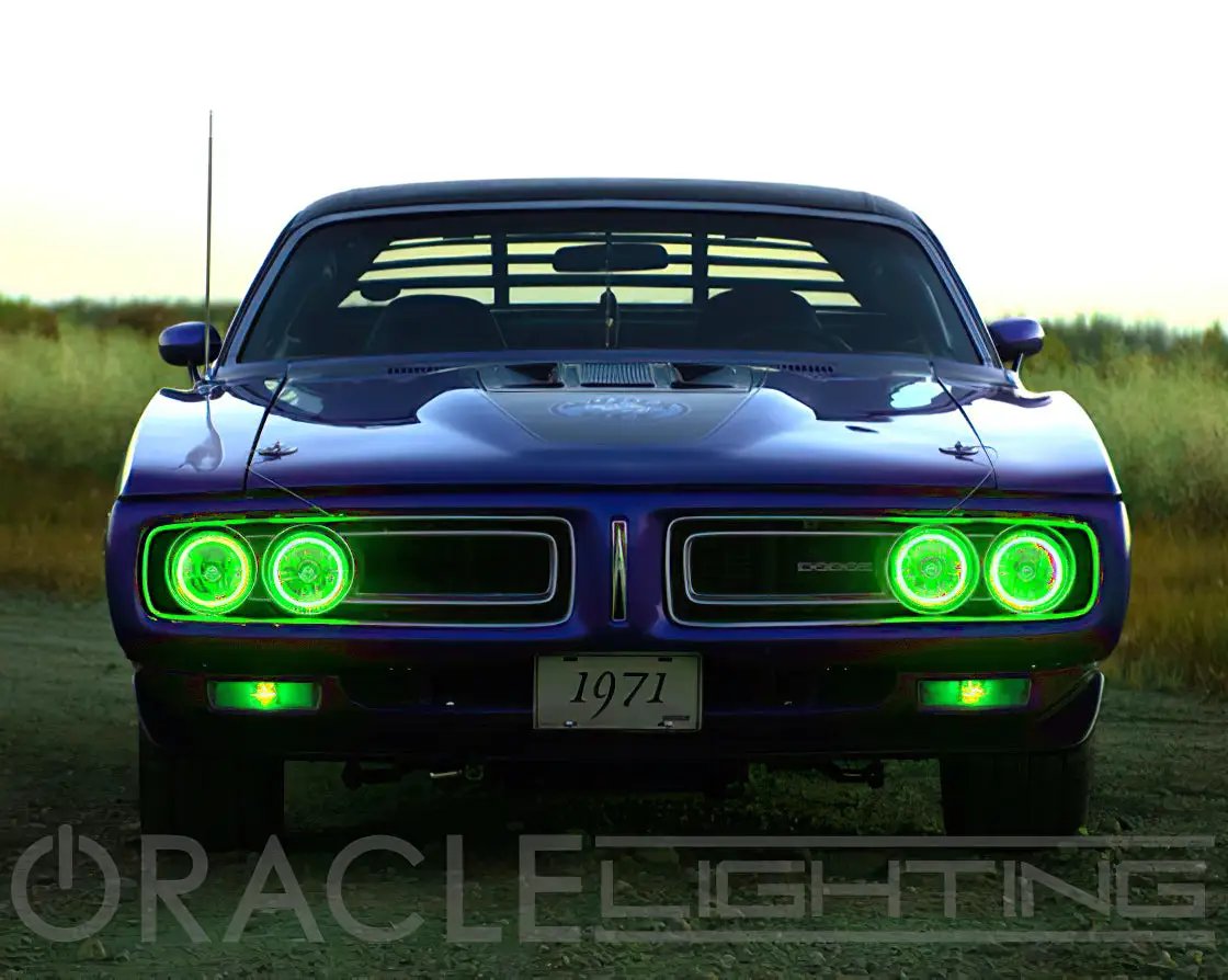 ORACLE Lighting Pre-Installed Lights 5.75 IN. Sealed Beam - ColorSHIFT Halo by Oracle Lighting