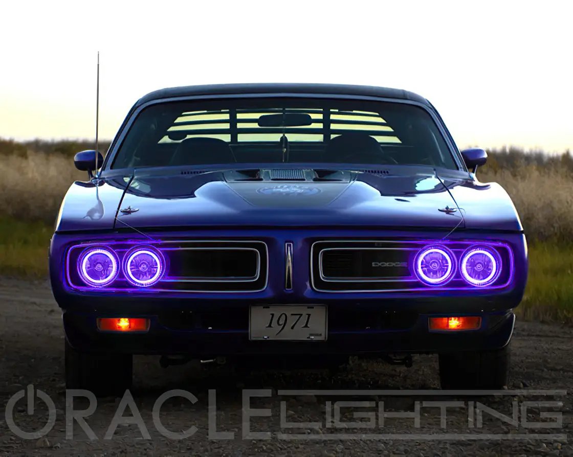 ORACLE Lighting Pre-Installed Lights 5.75 IN. Sealed Beam - ColorSHIFT Halo by Oracle Lighting