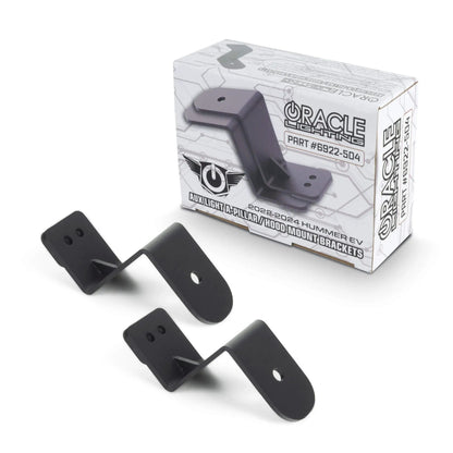 ORACLE Lighting 2022-2024 Hummer EV Aux Light A-Pillar/ Hood Mount Brackets (Pair) by Oracle Lighting