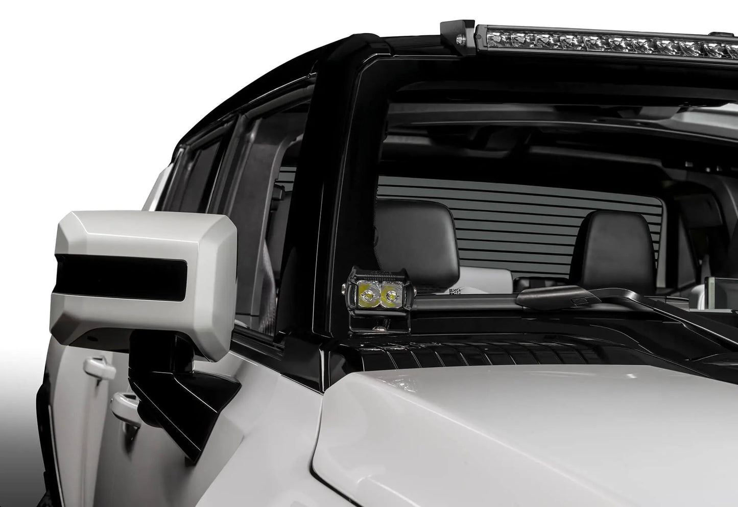 ORACLE Lighting 2022-2024 Hummer EV Aux Light A-Pillar/ Hood Mount Brackets (Pair) by Oracle Lighting