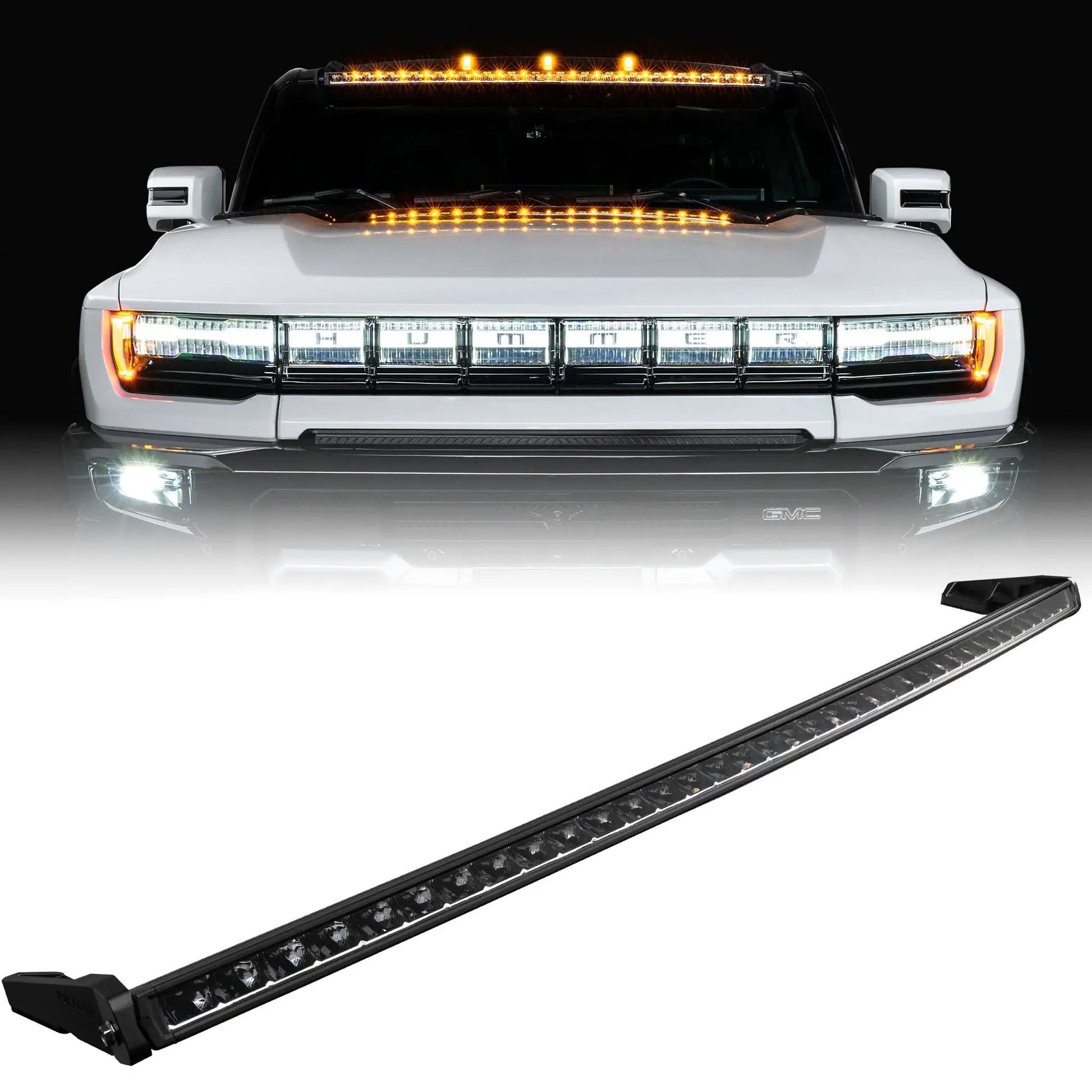 ORACLE Lighting 2022-2024 Hummer EV 50" Roof Mount Curved Light Bar w/ Brackets by Oracle Lighting