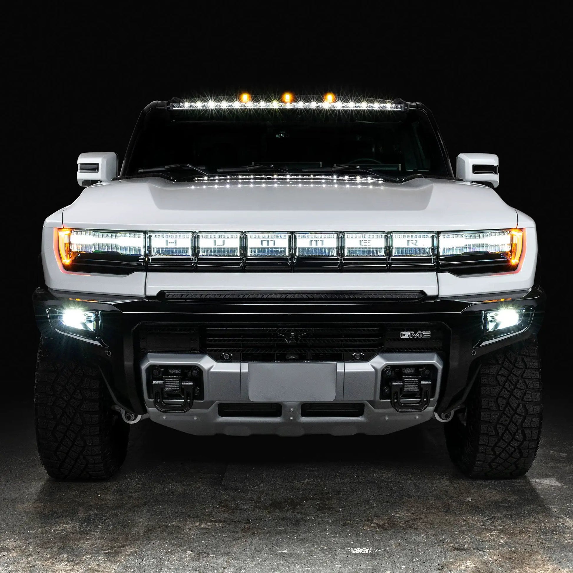 ORACLE Lighting 2022-2024 Hummer EV 50" Roof Mount Curved Light Bar w/ Brackets by Oracle Lighting