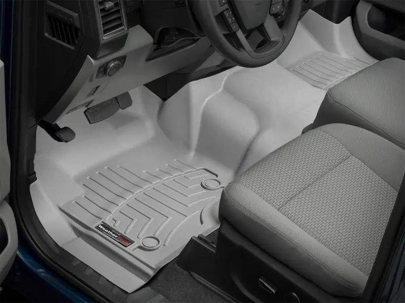 WeatherTech WT FloorLiner - Front - Grey by WeatherTech