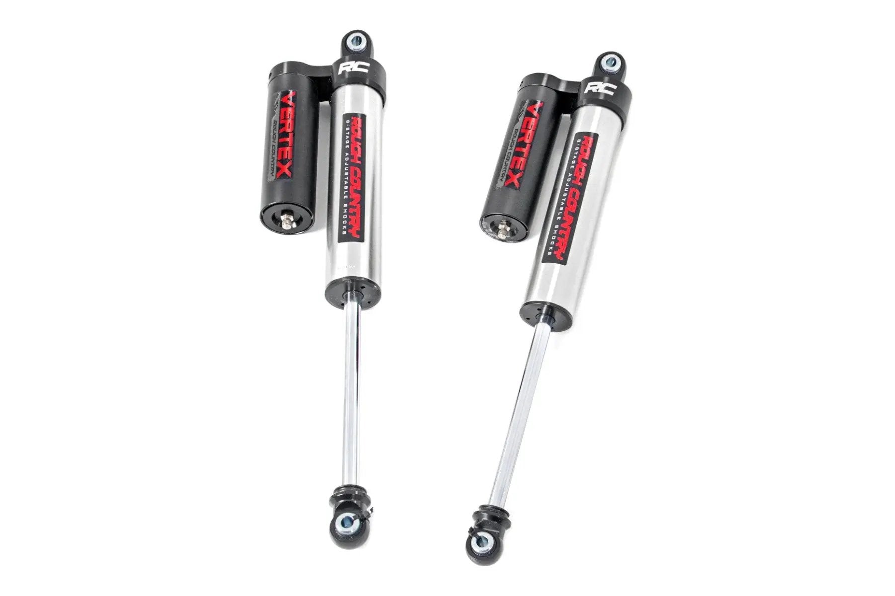 Rough Country Vertex 2.5 Reservoir Rear Shocks | 0-3.5" | Ford F-150 4WD (2015-2025) by Rough Country