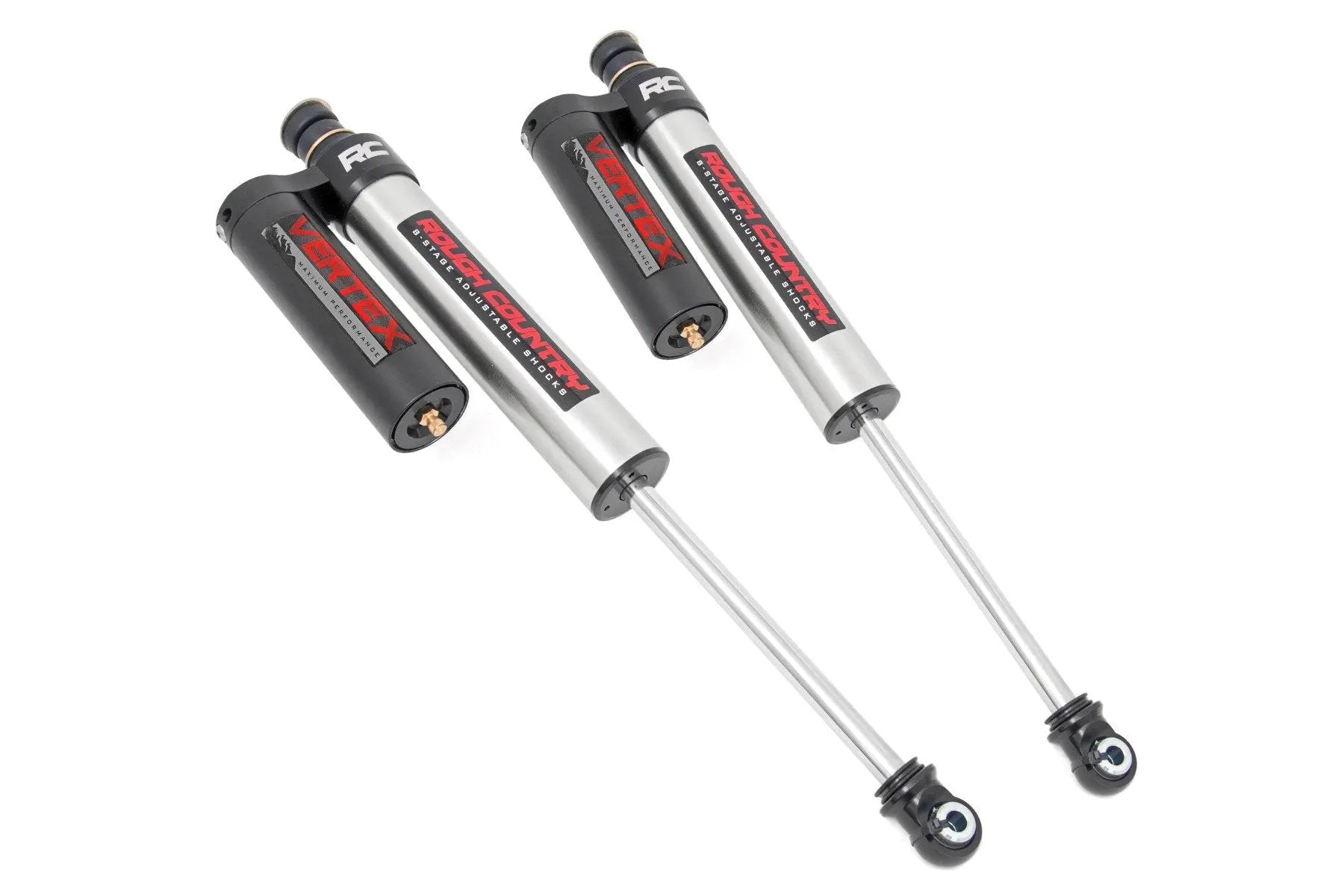 Rough Country Vertex 2.5 Reservoir Front Shocks | 4.5-8" | Ford F-250 Super Duty 4WD (05-26) by Rough Country