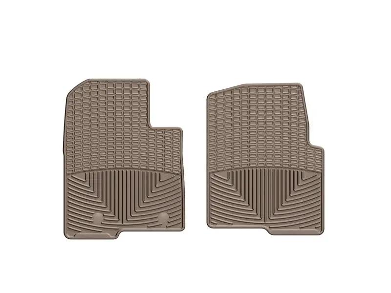 WeatherTech WT Rubber Mats - Front - Tan by WeatherTech