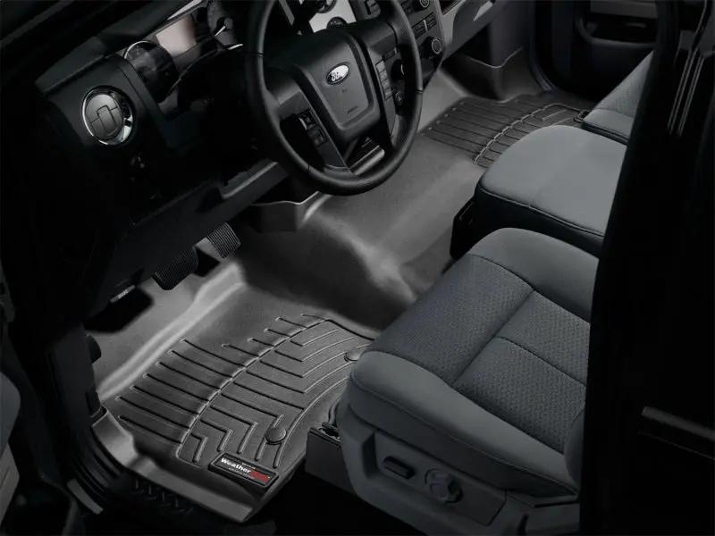 WeatherTech WT FloorLiner - Front - Blk by WeatherTech