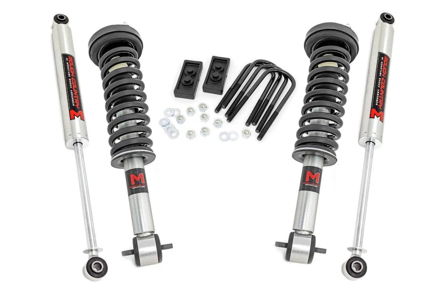 Rough Country 2 Inch Lift Kit | M1 Struts/M1 | Ford F-150 4WD (2014-2020) by Rough Country